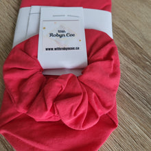 Load image into Gallery viewer, Red Tie Up Dog Bandana Set (Medium)