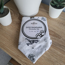 Load image into Gallery viewer, Hockey Dog Bandana Set (XL)
