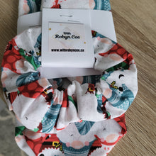 Load image into Gallery viewer, Gnomes Tie Up Dog Bandana Set (Large)