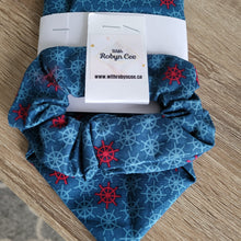 Load image into Gallery viewer, Anchor Tie Up Dog Bandana Set (Large)