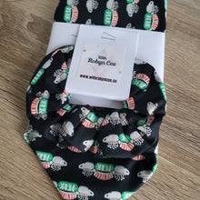 Load image into Gallery viewer, Friends Black Central Perk Tie Up Dog Bandana Set (Large)