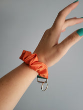 Load image into Gallery viewer, Orange Blast Key Chain Scrunchie
