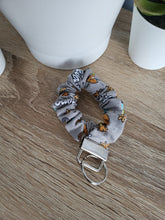 Load image into Gallery viewer, Scooby Doo Grey Key Chain Scrunchie