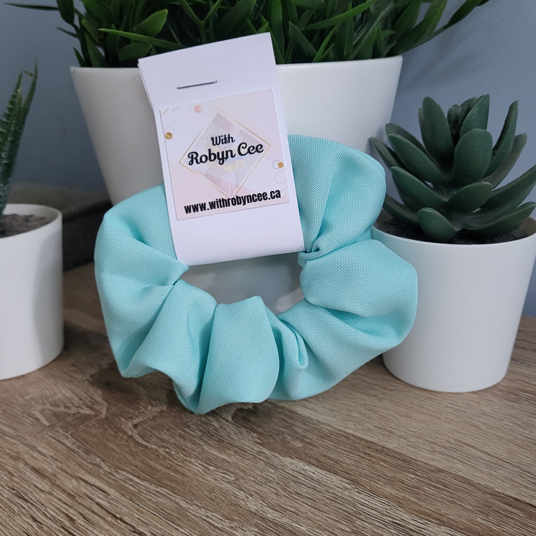 Ice Blue Scrunchie  (Small)