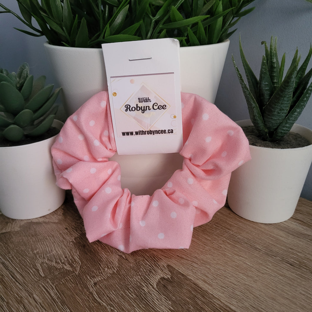 Smaller Polka Dot Scrunchie (Large)
