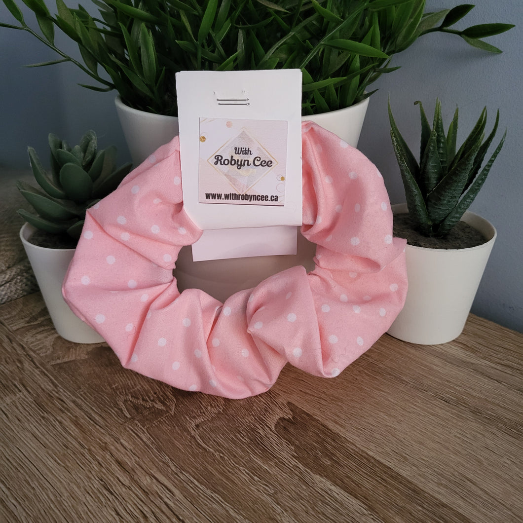 Smaller Polka Dot Scrunchie (XL)