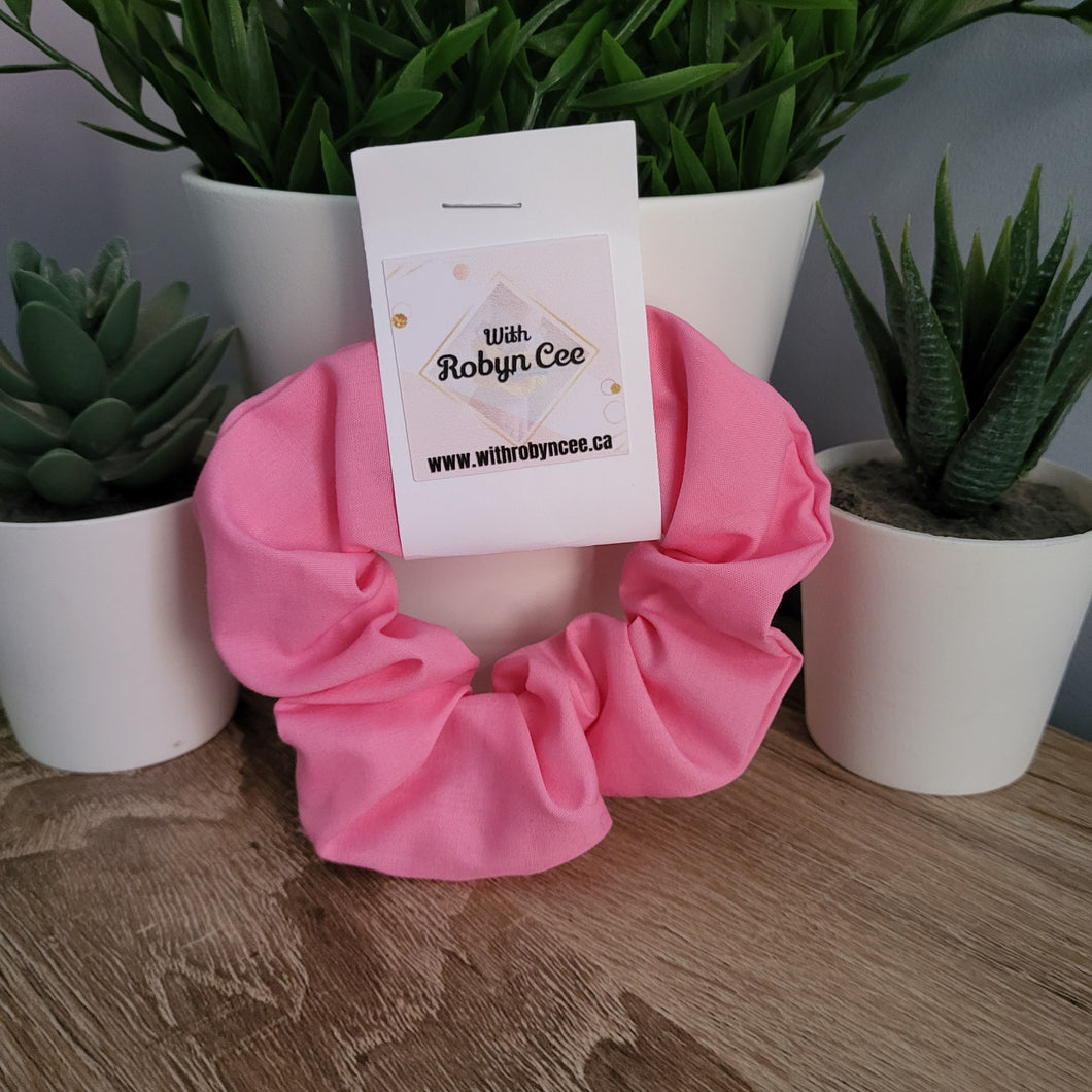 Bright Pink Scrunchie (Large)