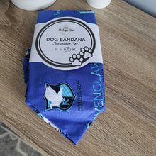 Load image into Gallery viewer, Harry Potter Ravenclaw Tie Up Dog Bandana Set (Large)
