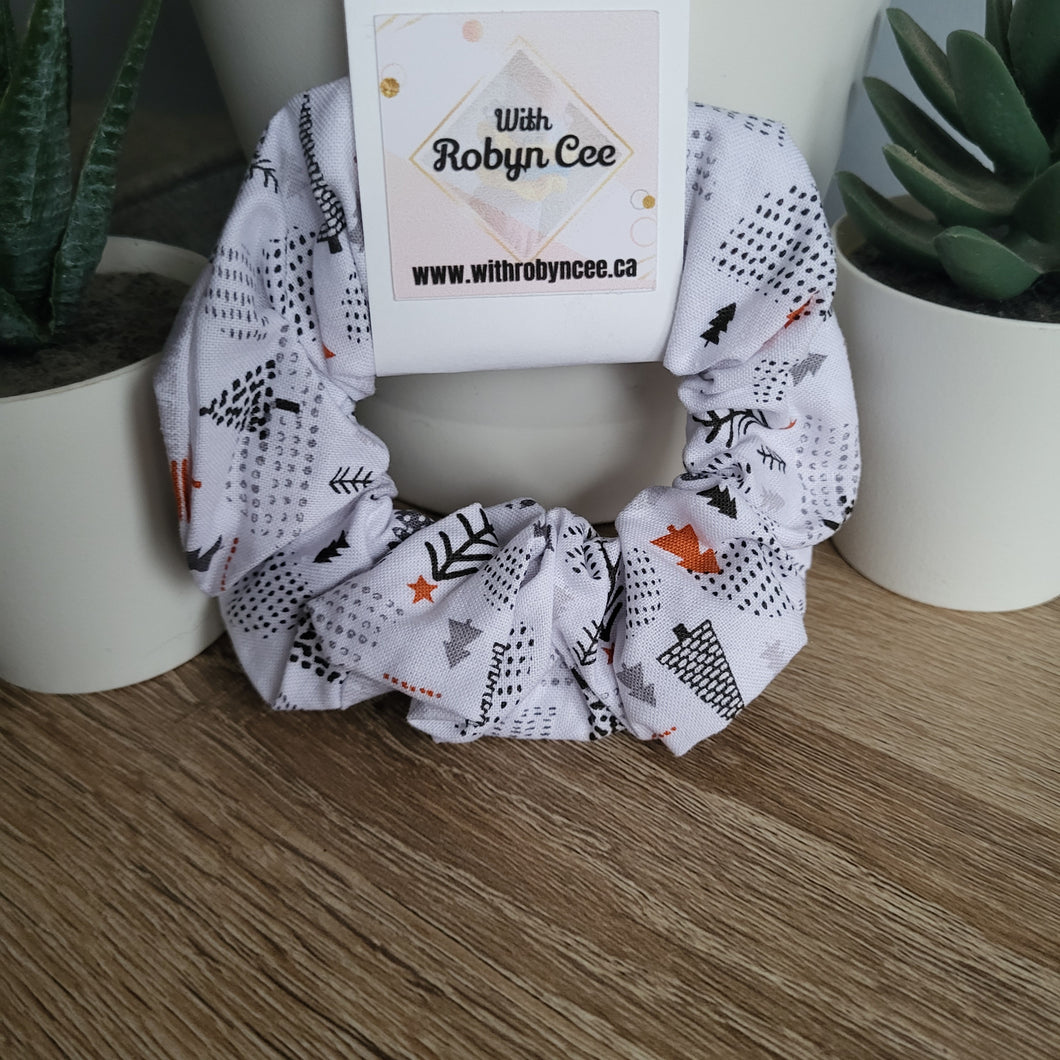 White Trees Scrunchie (Large)