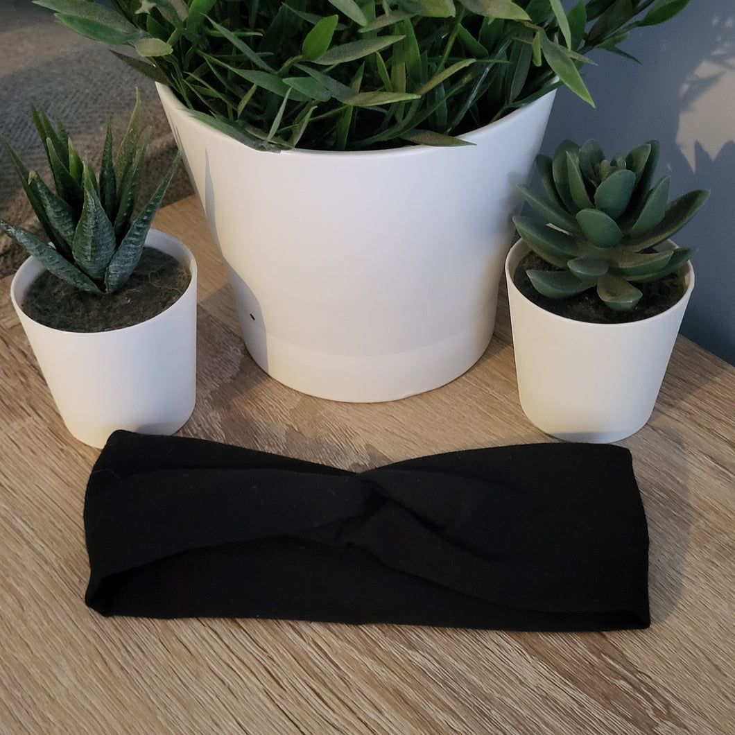 Kids Black Headband