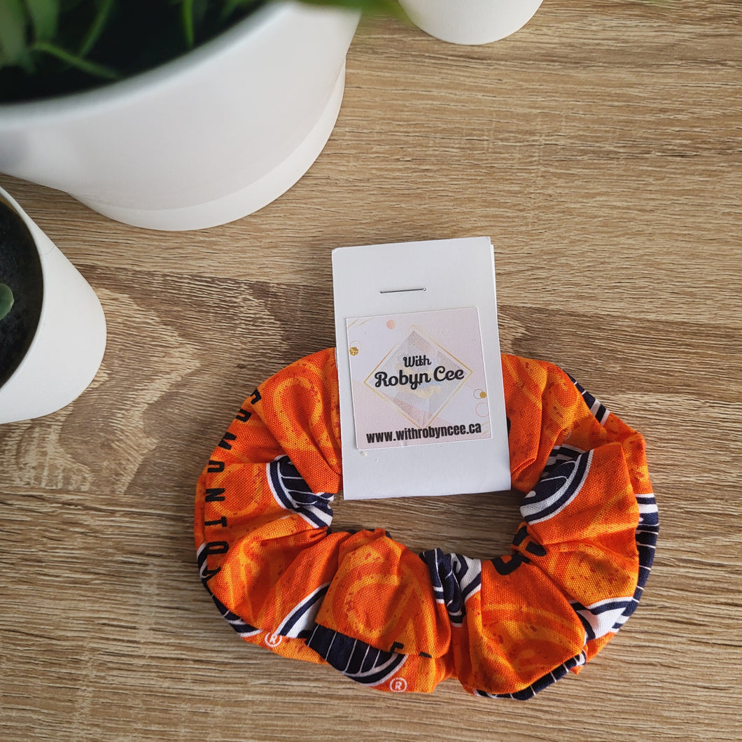 Cotton Hockey Scrunchie (Large)