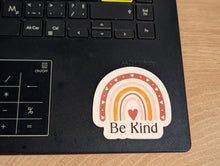 Load image into Gallery viewer, " Be Kind" Boho Rainbow Sticker
