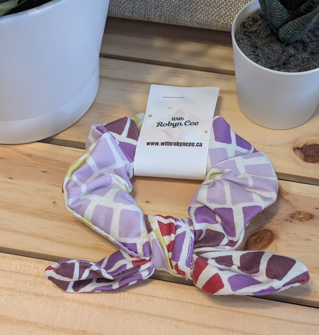 Tiles Tie Scrunchie (Large)