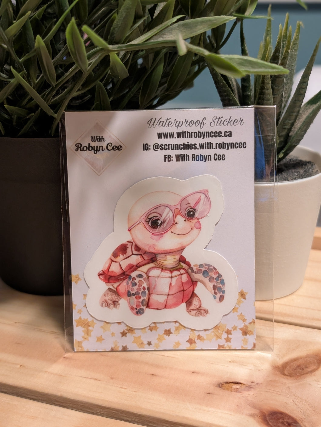 Turtle Nerd Sticker