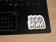 Load image into Gallery viewer, "Dog Mom" Purple Sticker
