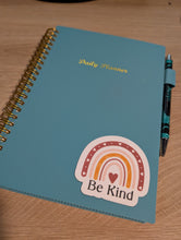 Load image into Gallery viewer, " Be Kind" Boho Rainbow Sticker
