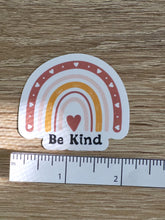 Load image into Gallery viewer, &quot; Be Kind&quot; Boho Rainbow Sticker
