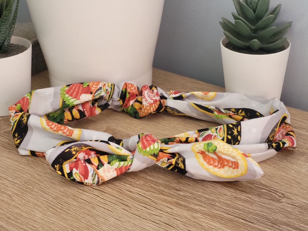Sushi Tie Up Headband Adult