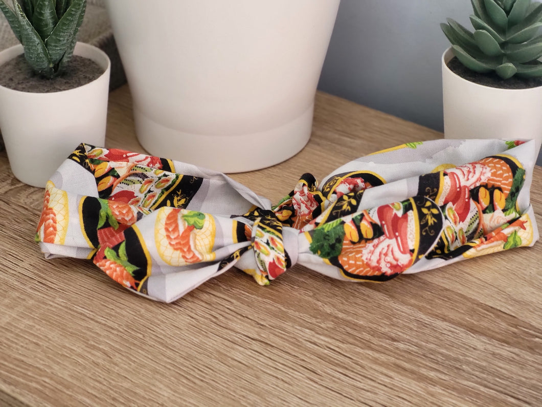 Sushi Tie Up Headband Kids