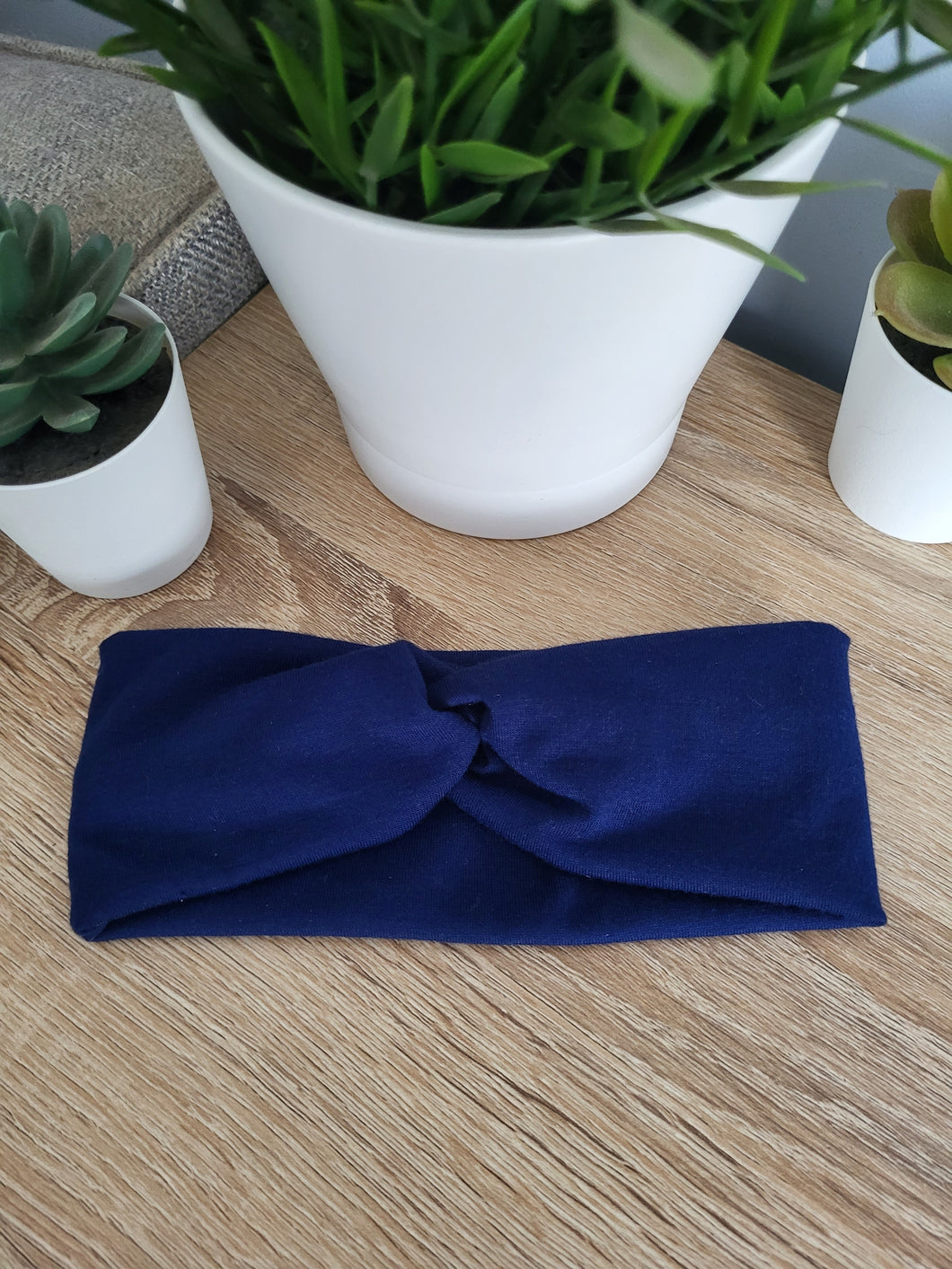 Adult Navy Blue Headband