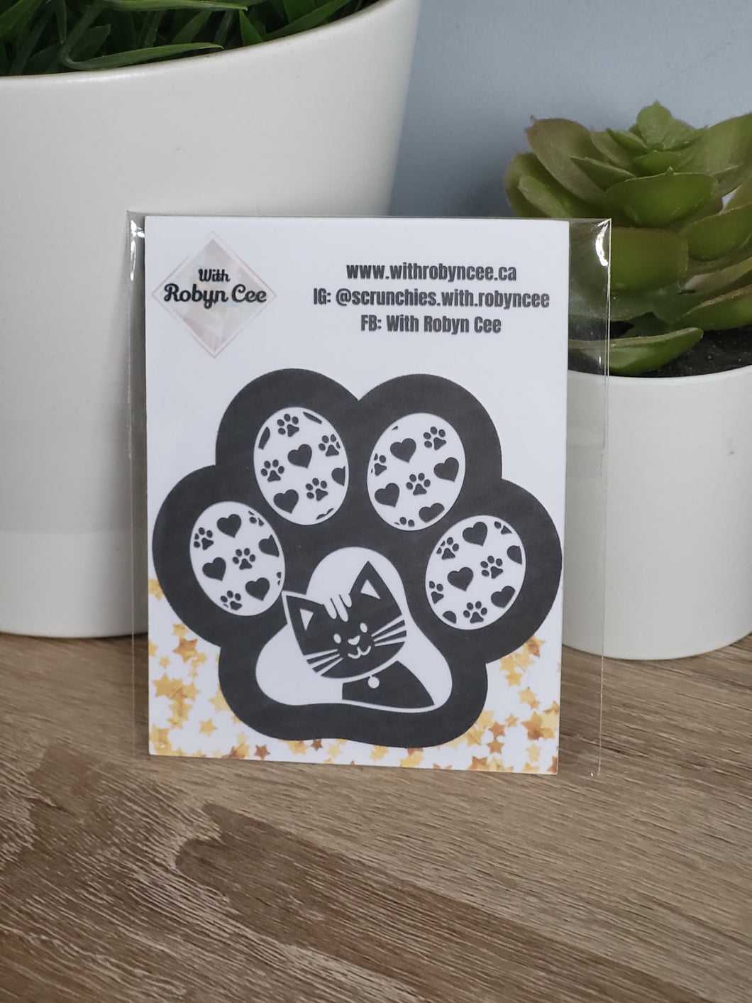 Cat Paw Print Sticker