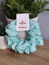 Load image into Gallery viewer, ICE Blue LUXE Scrunchie
