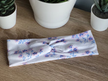 Load image into Gallery viewer, Adult Floral White Headband
