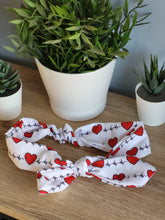 Load image into Gallery viewer, Adult Hearts Tie Up Headband
