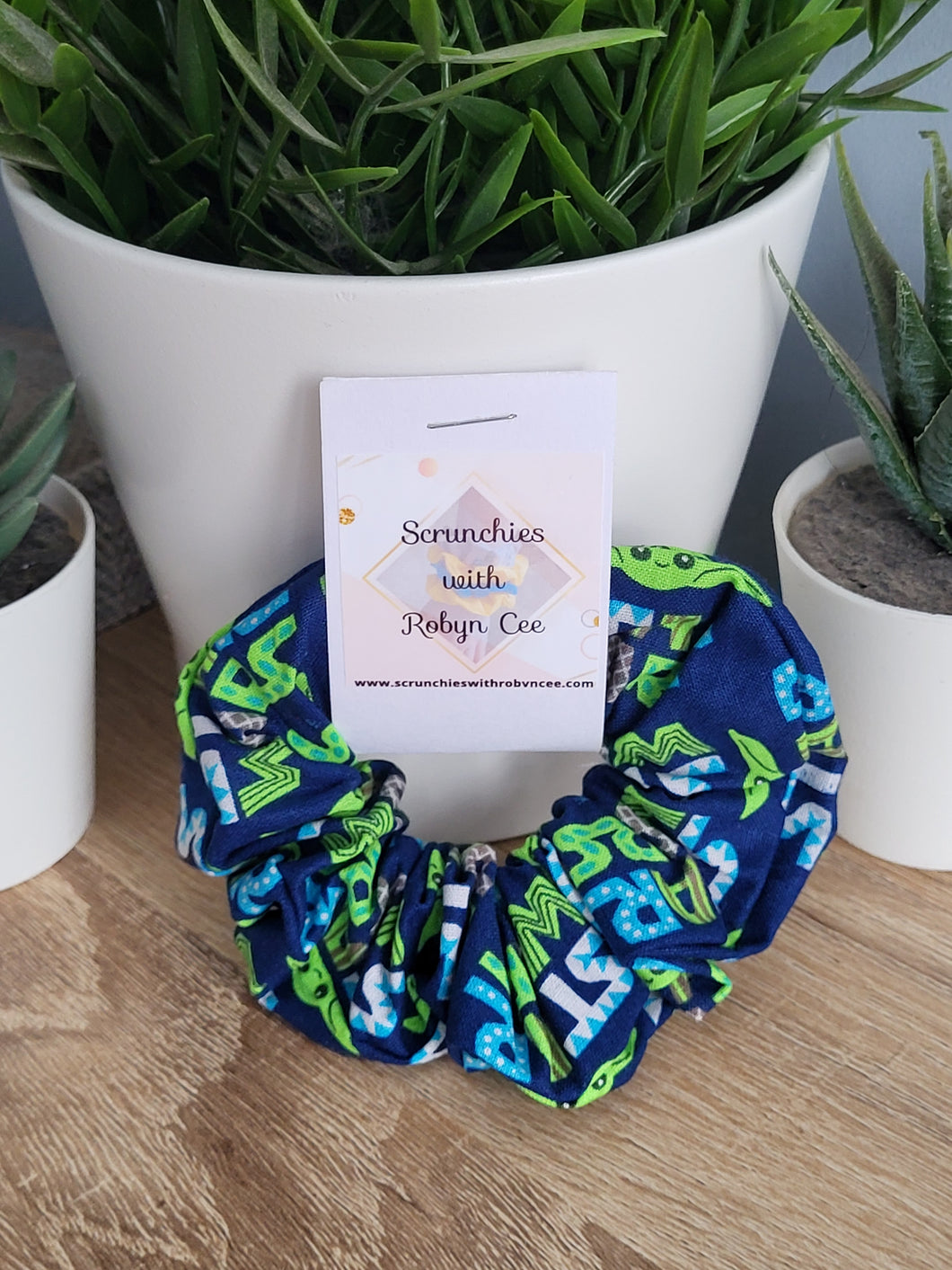 Star Wars Blue Scrunchie (Large)