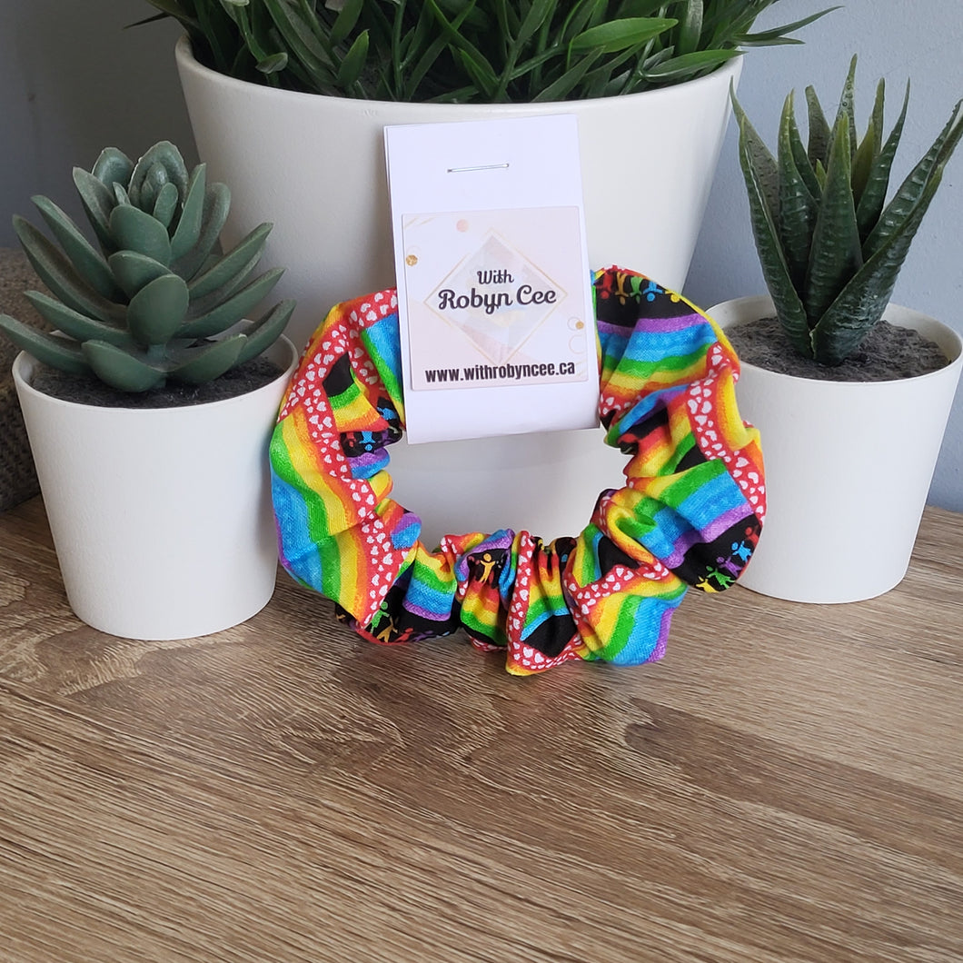 Rainbows Scrunchie (Large)