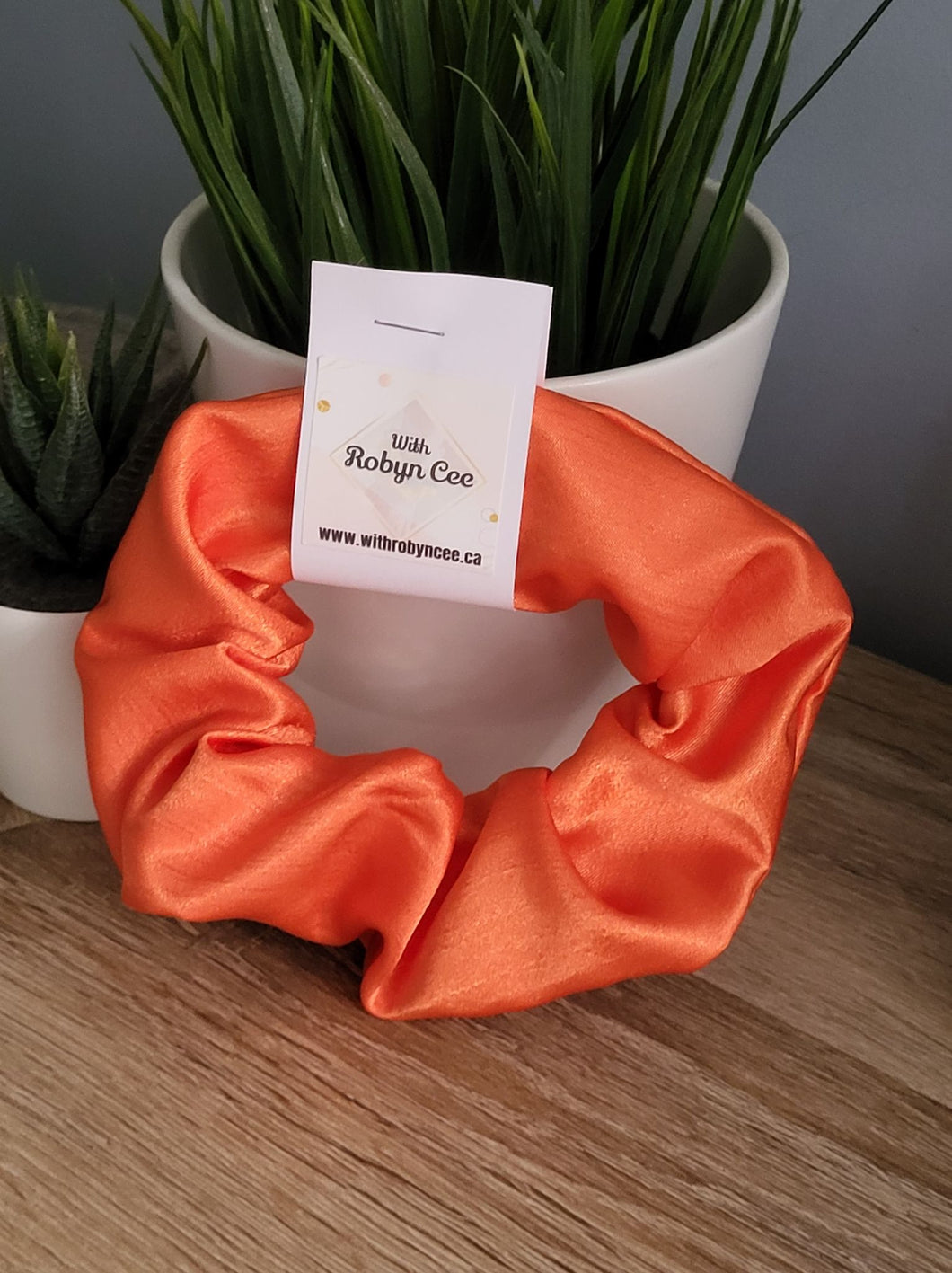 Halloween Orange Scrunchie (XL)
