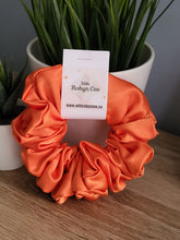 Load image into Gallery viewer, Halloween Orange Scrunchie (LUXE)
