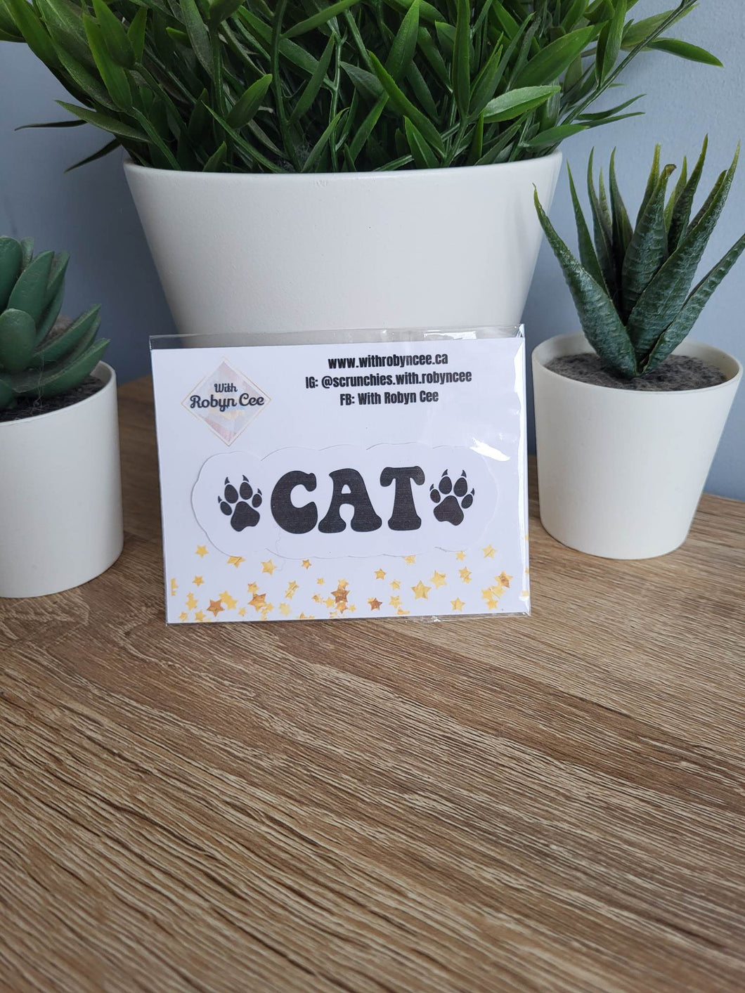 Cat With Paws Sticker