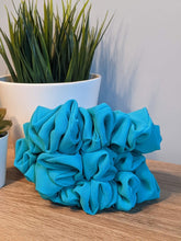 Load image into Gallery viewer, Turqouise LUXE Scrunchie
