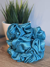 Load image into Gallery viewer, Tiffany Blue LUXE Scrunchie
