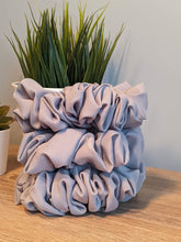 Load image into Gallery viewer, Glamour Grey LUXE Scrunchie
