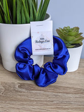 Load image into Gallery viewer, Deep Blue Scrunchie (Large)
