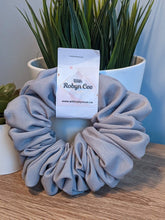 Load image into Gallery viewer, Glamour Grey LUXE Scrunchie
