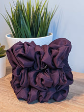 Load image into Gallery viewer, Plum LUXE Scrunchie
