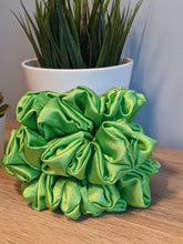Load image into Gallery viewer, Lime Green LUXE Scrunchie
