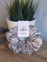 Load image into Gallery viewer, Satin Grey LUXE Scrunchie
